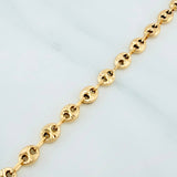Tobillera Gc 6.25 g / 11 in / 4.95 mm Oro Amarillo 18K