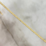Bracelet 1.2gr / 19cm / 1.4mm Yellow Gold +1 18K ©