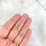Pendant Three Graces 0.55gr / 1.5cm / "Cross- Heart-Anchor" 18K Yellow Gold