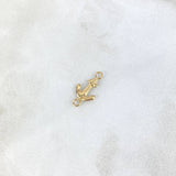 Herraje Ancla 0.2gr / 1.4cm / Oro Amarillo