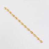Herraje Retazo GC 13 Eslabones 0.8gr / 3 1/4 in / 3.3mm Oro Amarillo 18K