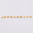 Herraje Retazo GC 10 Eslabones 0.65gr / 2 1/2 in / 3.3mm Oro Amarillo 18K