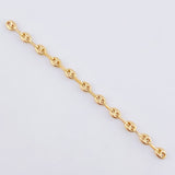 Herraje Retazo GC 11 Eslabones 0.7gr / 2 3/4 in / 3.3mm Oro Amarillo 18K