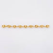 Herraje Retazo GC 9 Eslabones 0.9gr / 2 1/2 in / 4mm Oro Amarillo 18K