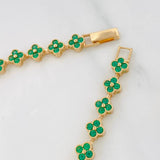 Pulso Flores 11g / 6 3/4 in / 6.1mm Oro Amarillo 18K