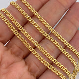 Flat Mariner Chain 8.25gr / 23 3/4 in / 2.89mm Yellow Gold +3 18K &