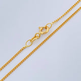 Mini Cuban Links 2.6gr / 19 3/4 in / 0.8mm Yellow Gold +1 18K %