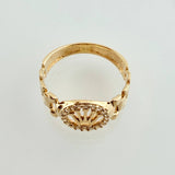 Crown Strap Ring 2.35gr / T6 / Yellow Gold 18K %