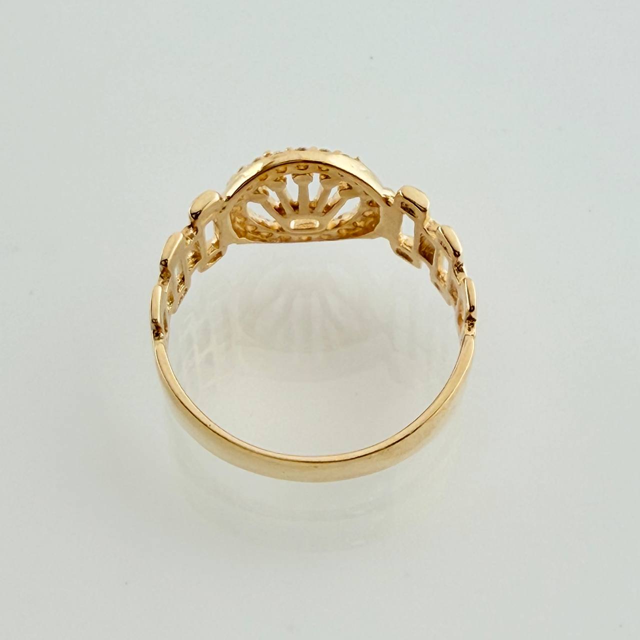 Crown Strap Ring 2.35gr / T6 / Yellow Gold 18K %