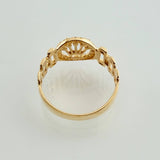 Crown Strap Ring 2.35gr / T6 / Yellow Gold 18K %