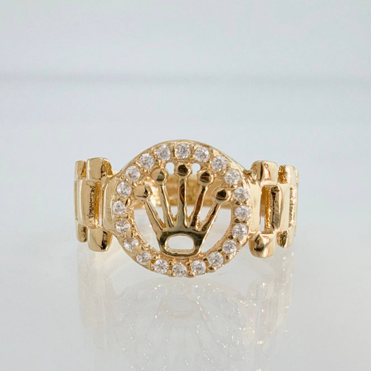 Crown Strap Ring 2.35gr / T6 / Yellow Gold 18K %
