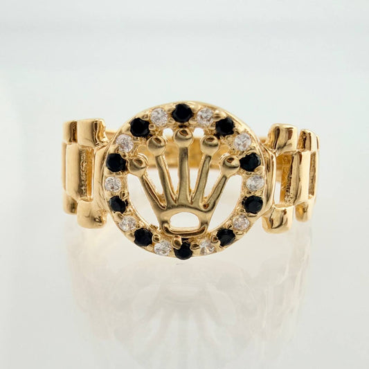 Crown Strap Ring 2.4gr / T6 1/4 / Yellow Gold 18K %