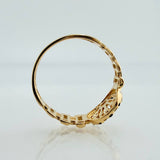 Anillo Correa Corona 2.4gr / T6 1/4 / Oro Amarillo 18K %