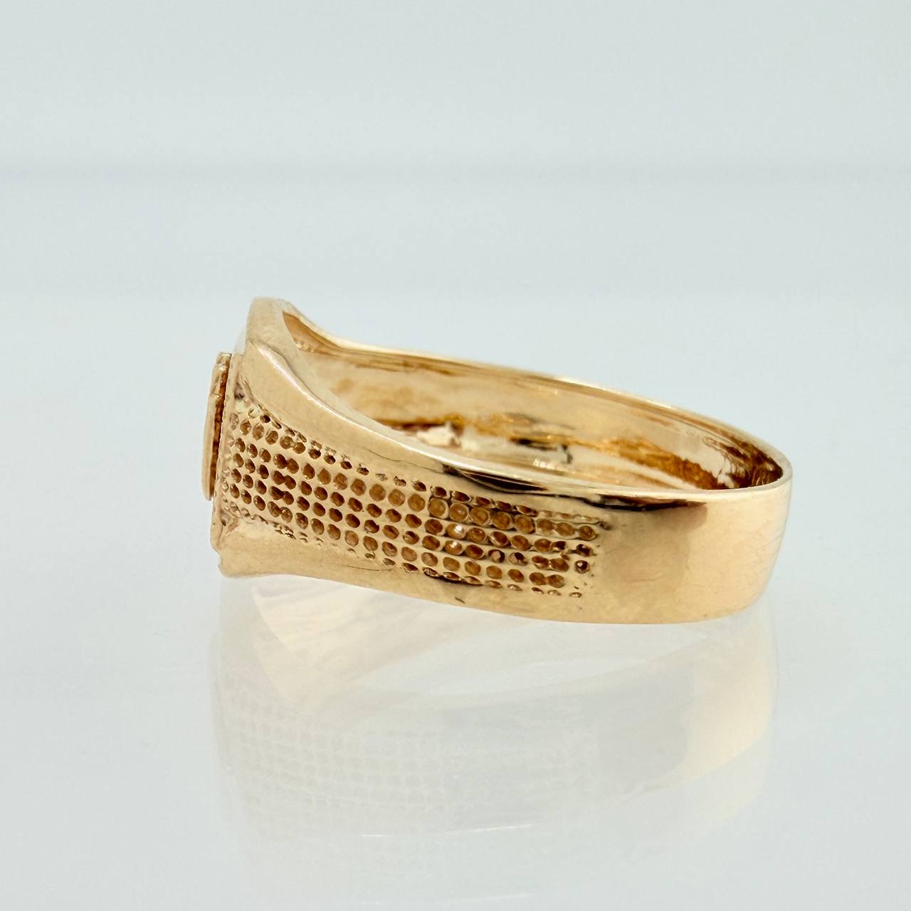 Crown Ring 1.85gr / T5 1/4 / Yellow Gold 18K %