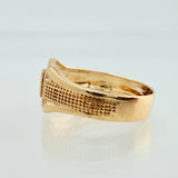 Crown Ring 1.85gr / T5 1/4 / Yellow Gold 18K %