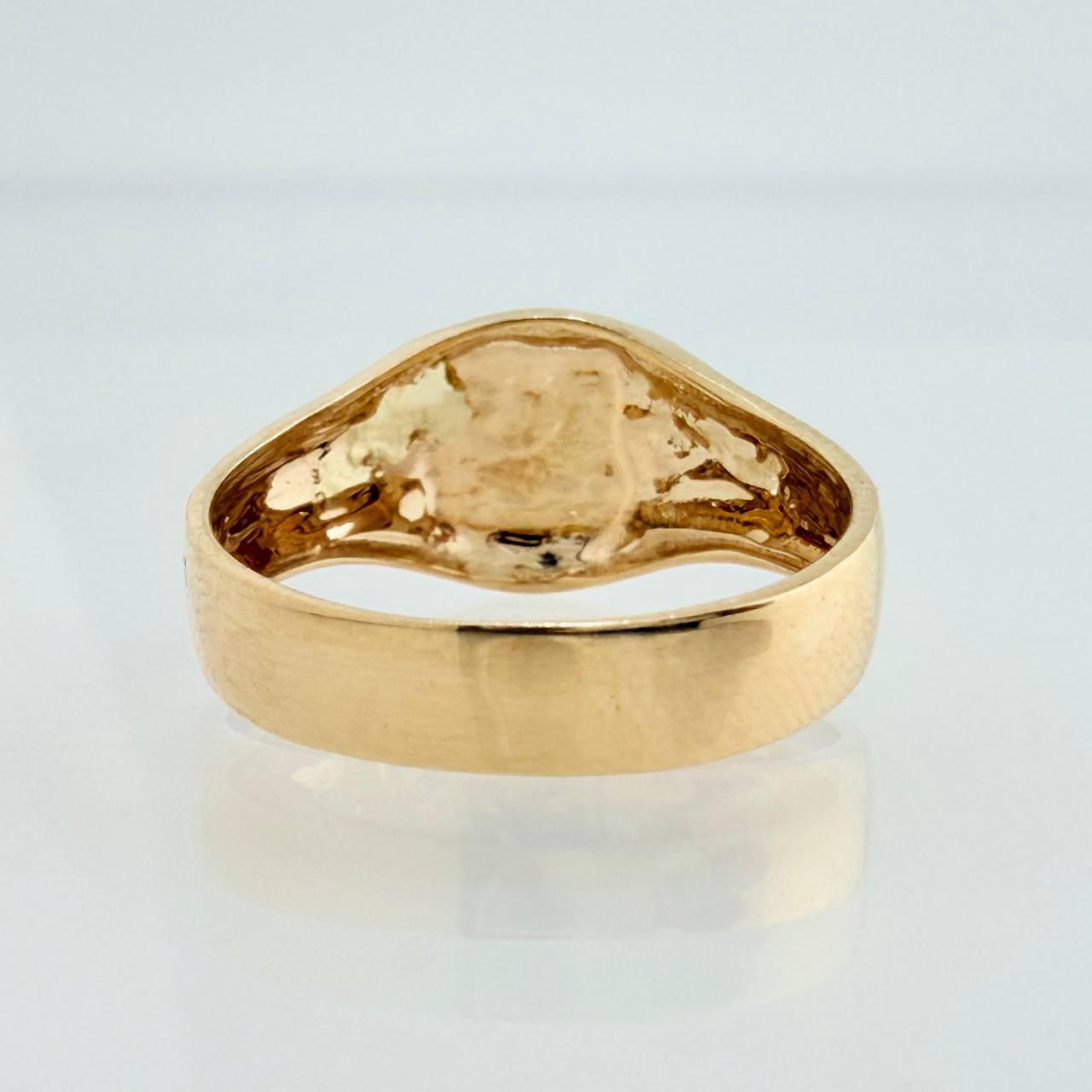Crown Ring 1.85gr / T5 1/4 / Yellow Gold 18K %