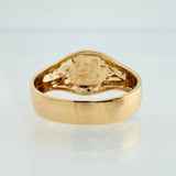 Crown Ring 1.85gr / T5 1/4 / Yellow Gold 18K %