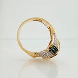 Gladiator Face Ring 11.65gr / T10 1/2 / Three Golds 18K %
