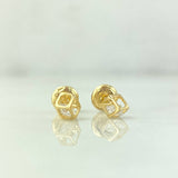 Topos Cubo 0.75gr / Circones Blancos Oro Amarillo ©