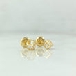 Topos Cubo 0.75gr / Circones Blancos Oro Amarillo ©