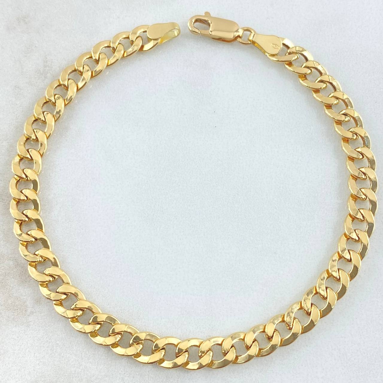 Cuban Links Bracelet 5.4gr / 8.1in / +0 18K Gold ©