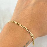 Cuban Links Bracelet 2.3gr / 7.9in / +1 18K Gold ©