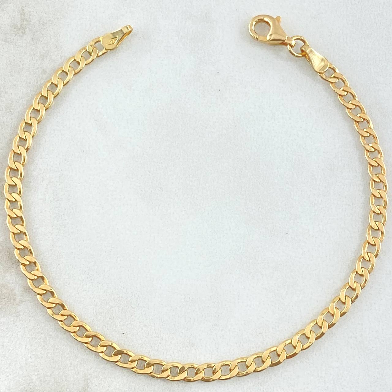 Cuban Links Bracelet 2.3gr / 7.9in / +1 18K Gold ©