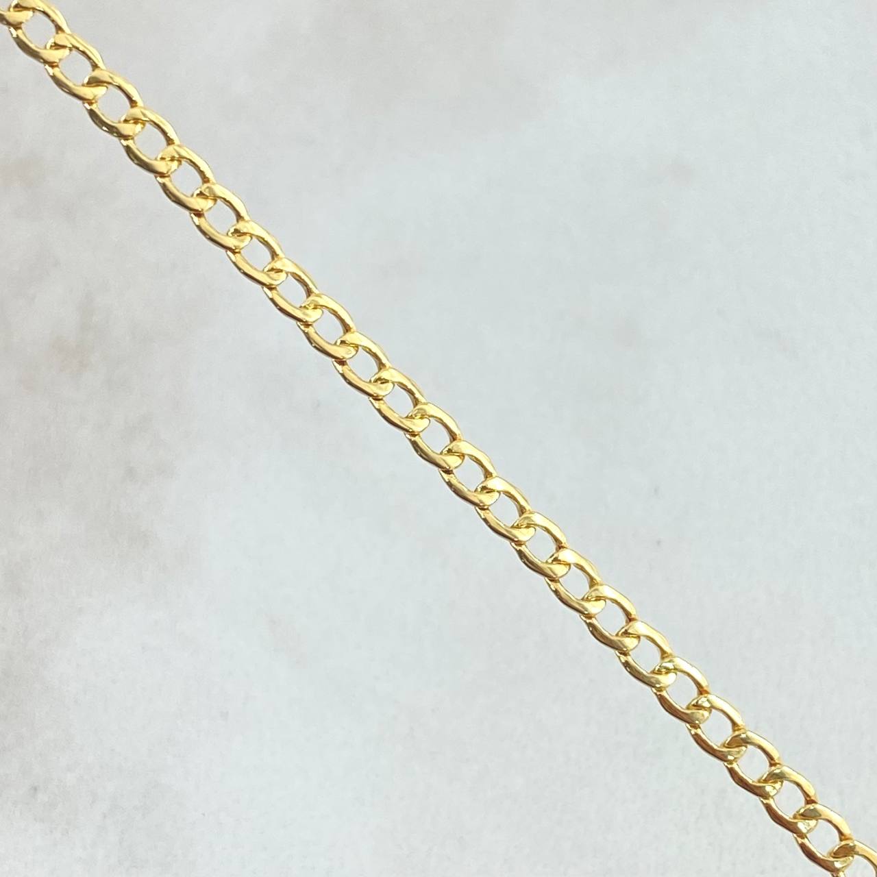 Pulso Cubano 1.35gr / 19cm / +1 Oro 18K ©