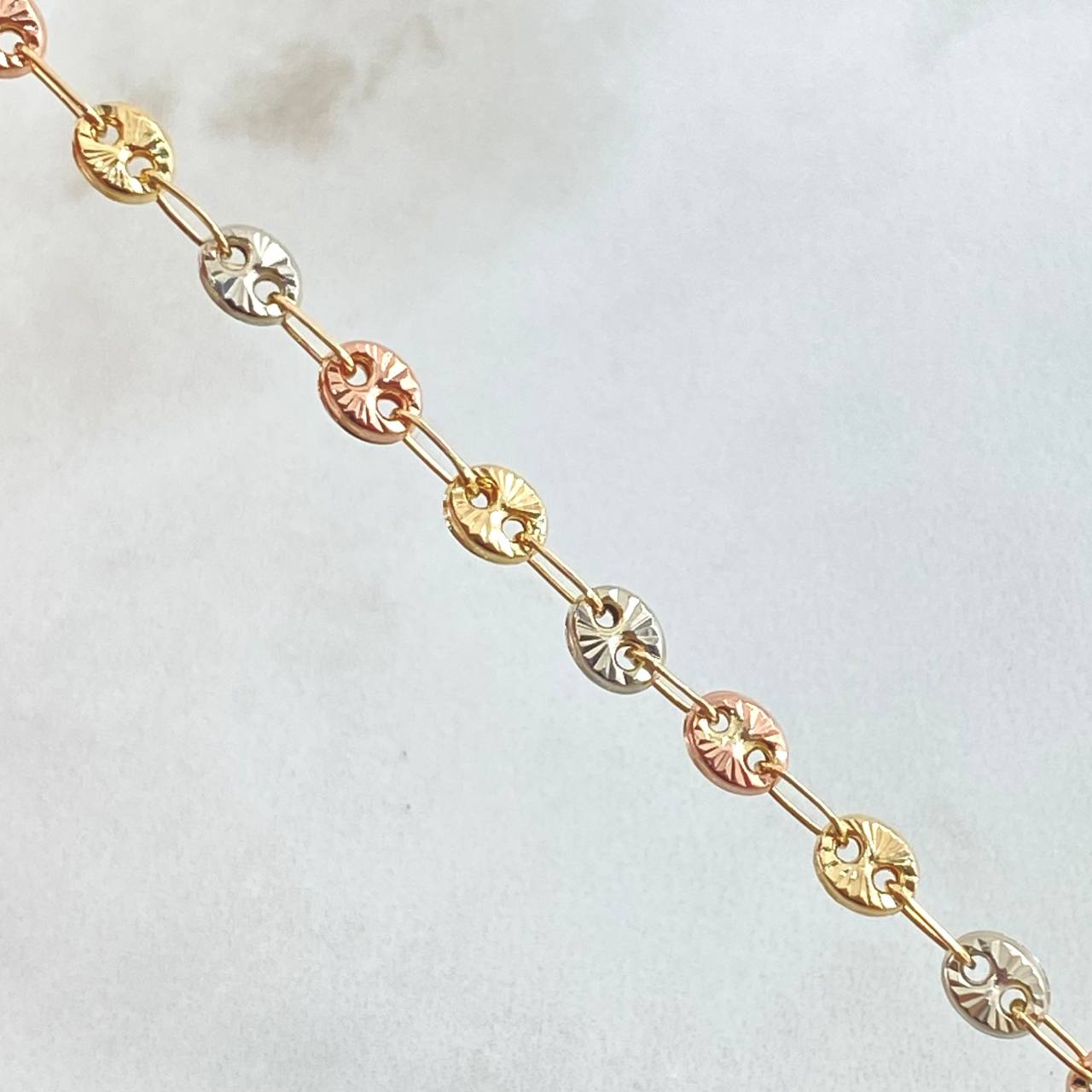 Bracelet GC 4.05gr / 7.9in / 18K Gold ©
