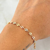Bracelet GC 3.7gr / 7.1in / 18K Gold ©