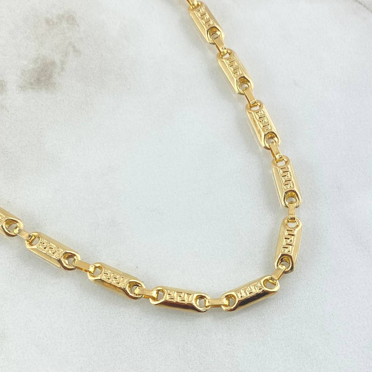 Rustic Tribal Chain 20gr / 65cm / 18K Gold ©