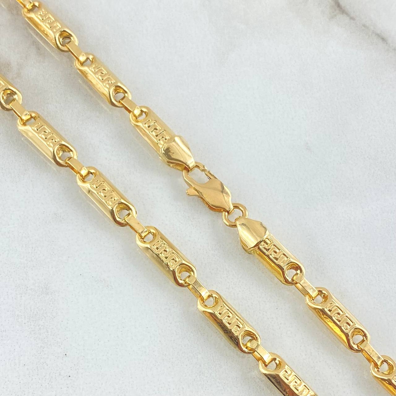 Rustic Tribal Chain 20gr / 65cm / 18K Gold ©
