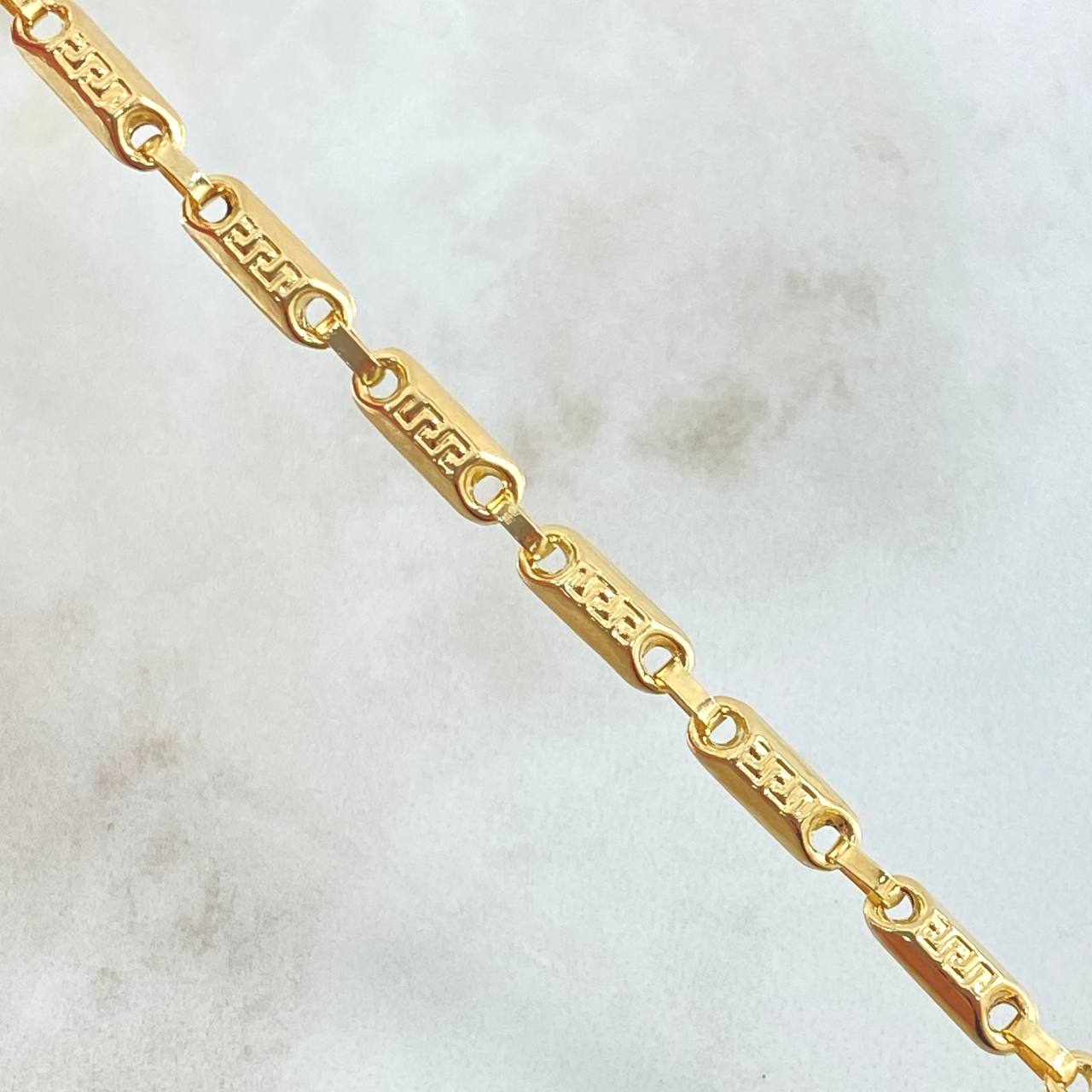 Rustic Tribal Chain 20gr / 65cm / 18K Gold ©