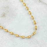 Rustic Screw Chain 7.2gr / 50cm / 18K Gold ©