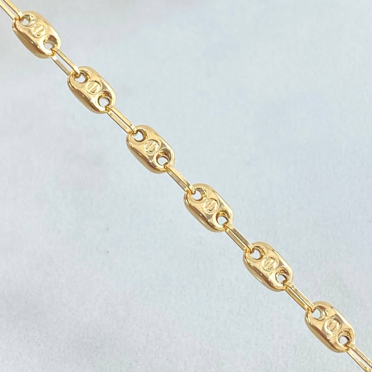 Rustic Screw Chain 7.15gr / 50cm / 18K Gold ©