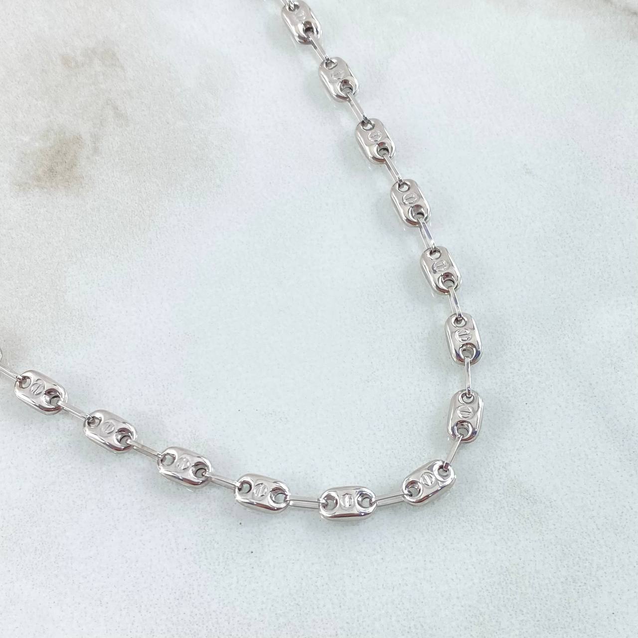 Rustic Screw Chain 7.2gr / 50cm / 18K Gold ©
