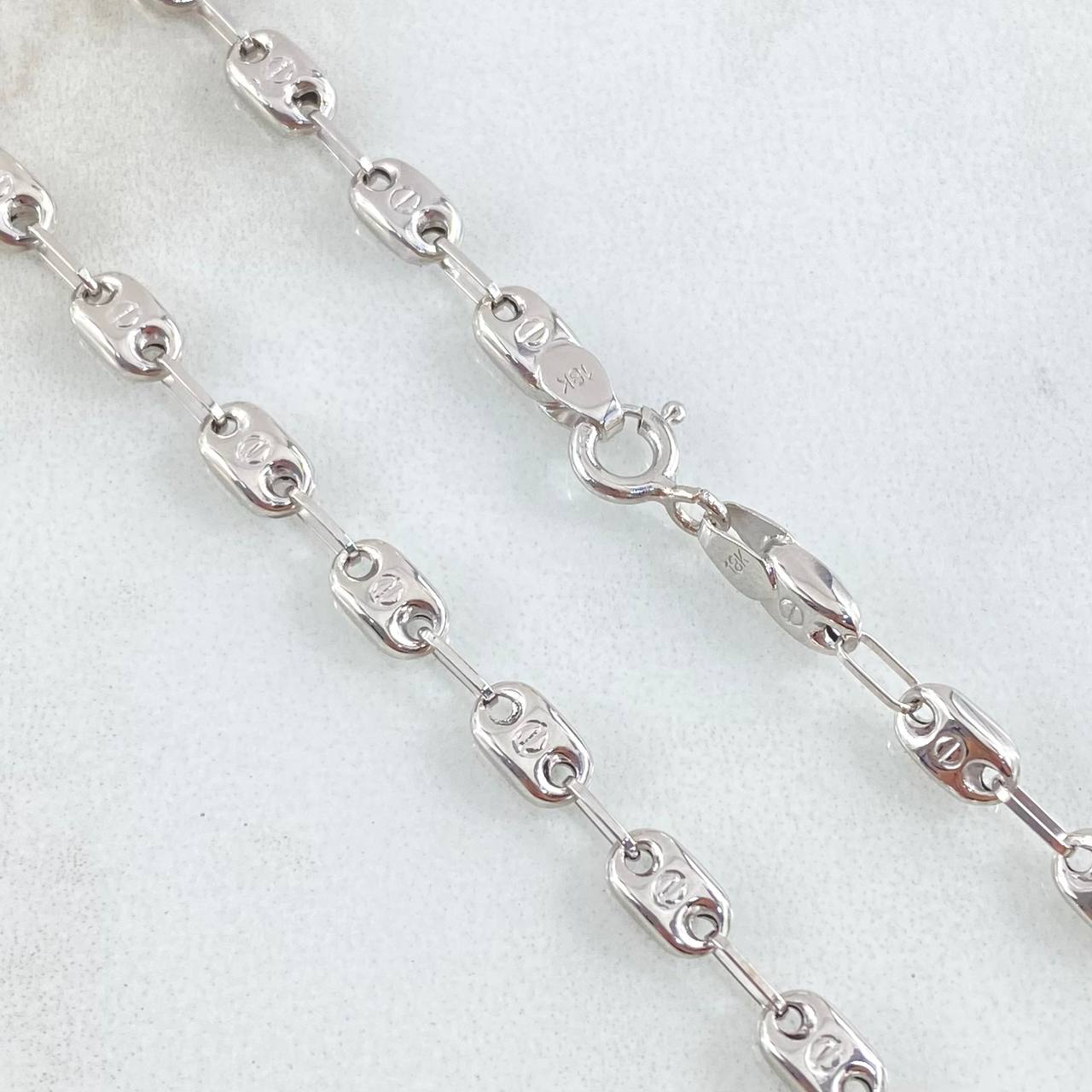 Rustic Screw Chain 7.2gr / 50cm / 18K Gold ©