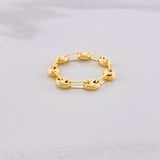 Ring GC 0.7g / T4 1/2 Yellow Gold 18K