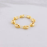 Anillo GC 0.8g / T7 1/2 Oro Amarillo 18K