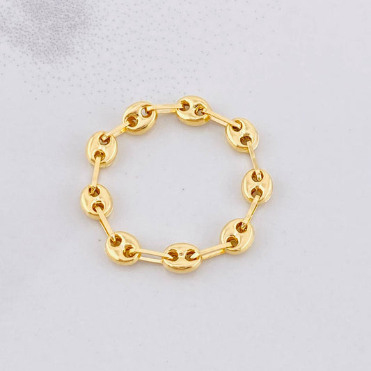 GC Ring 0.9g / T11 1/4 Yellow Gold 18K