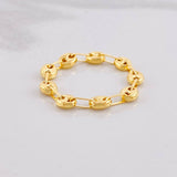Ring GC 0.9g / T11 1/2 Yellow Gold 18K