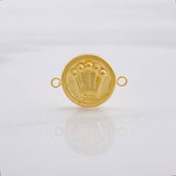 Charm Crown 0.55g / 3/4 in 18K Yellow Gold