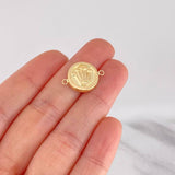 Herraje Corona 0.5g / 3/4 in Oro Amarillo 18K