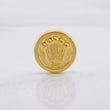 Herraje Corona 0.45g / 1/2 in Oro Amarillo 18K