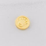 Herraje Corona 0.45g / 1/2 in Oro Amarillo 18K