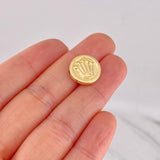 Herraje Corona 0.5g / 1/2 in Oro Amarillo 18K