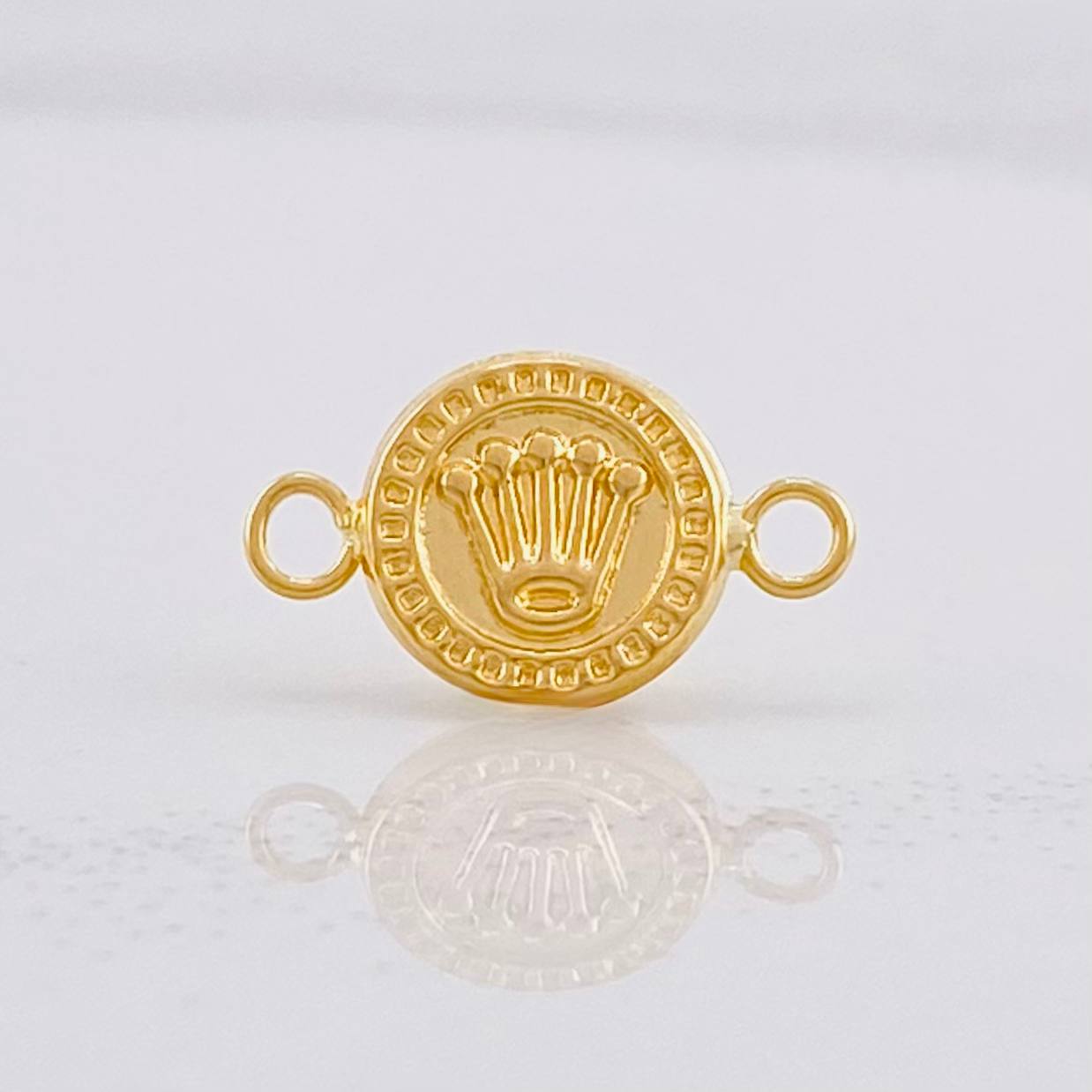 Herraje Corona 0.3g / 1/2 in Oro Amarillo 18K
