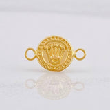 Herraje Corona 0.3g / 1/2 in Oro Amarillo 18K