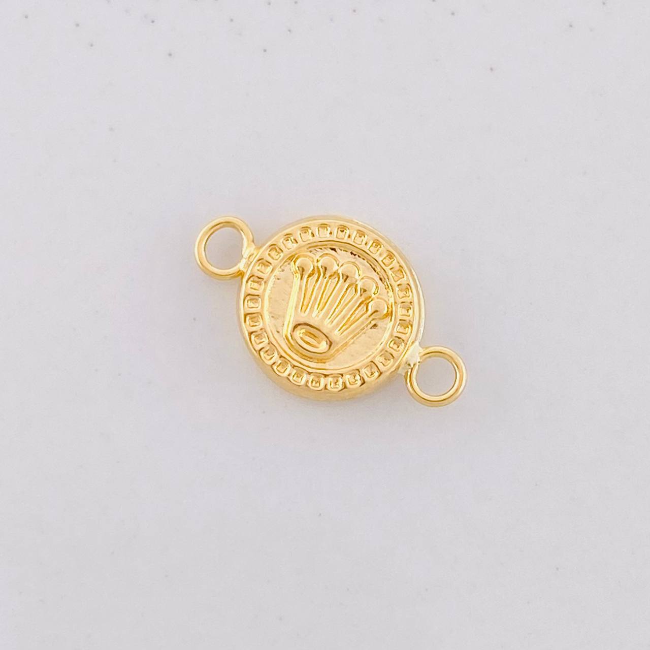 Herraje Corona 0.3g / 1/2 in Oro Amarillo 18K