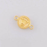Herraje Corona 0.3g / 1/2 in Oro Amarillo 18K